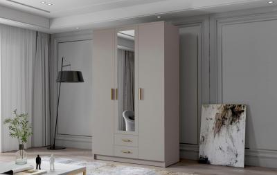 Zobrazit detail zboží: Skříň Arya II 120 - kašmír/zlaté úchytky ()