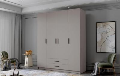 Zobrazit detail zboží: Skříň Arya I 160 - kašmír/černé úchytky ()