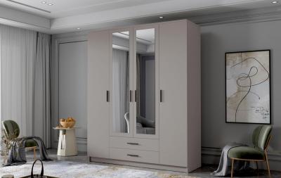 Zobrazit detail zboží: Skříň Arya II 160 - kašmír/černé úchytky ()