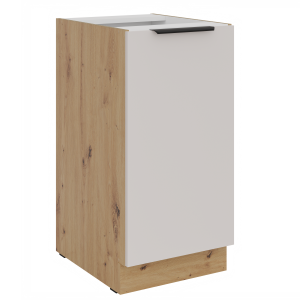 Zobrazit detail zboží: Kuchyňská skříňka Selva 40 D 1F dub artisan/kašmír (spodní skříňky)
