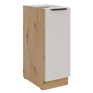 Zobrazit detail zboží: Kuchyňská skříňka Selva 30 D CARGO dub artisan/kašmír (spodní skříňky)