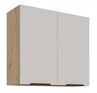 Zobrazit detail zboží: Kuchyňská skříňka Selva 80 G 72 2F dub artisan/kašmír (vrchní skříňky)