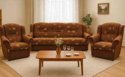 Zobrazit detail zboží: Sedací souprava Agáta 3f+1+1 Opus 132 (3+1+1)