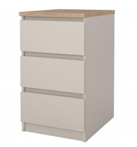 Zobrazit detail zboží: Komoda Simplicity 237 kašmír/jackson hickory (komody)