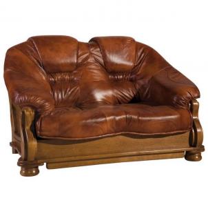 Zobrazit detail zboží: Kožená pohovka Baron 3N nerozkládací S42/D9 ()