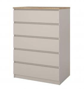 Zobrazit detail zboží: Komoda Simplicity 231 kašmír/jackson hickory (komody)