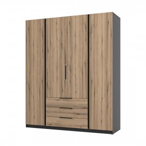 Zobrazit detail zboží: Skříň Keny I - černá/dub evoke ()