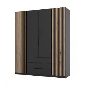 Zobrazit detail zboží: Skříň Keny IV - černá ()