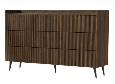 Zobrazit detail zboží: Komoda Adleta R3 6s ořech (Adleta)