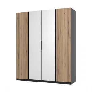 Zobrazit detail zboží: Skříň Keny X - černá/dub evoke ()