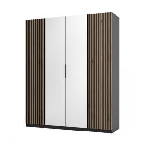 Zobrazit detail zboží: Skříň Keny XII - černá/dub evoke ()