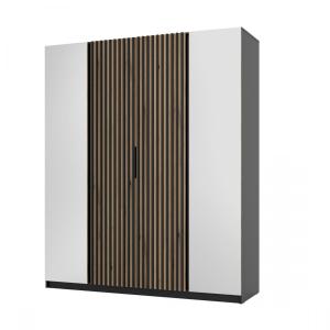 Zobrazit detail zboží: Skříň Keny XIV - černá/dub evoke ()