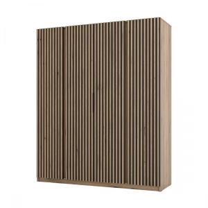 Zobrazit detail zboží: Skříň Keny XV - dub evoke/černá ()