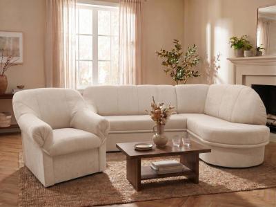 Zobrazit detail zboží: Sedací souprava + křeslo Sandra pravá - Salvador 02 ()