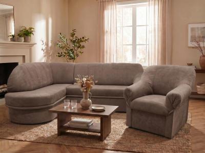 Zobrazit detail zboží: Sedací souprava + křeslo Sandra levá - Salvador 03 ()