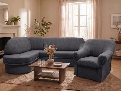 Zobrazit detail zboží: Sedací souprava + křeslo Sandra levá - Salvador 15 ()