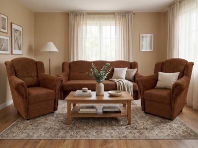 Zobrazit detail zboží: Sedací souprava Agáta MAX 3f+1+1 - Rosita 132 ()
