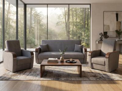 Zobrazit detail zboží: Sedací souprava Vanya 3f+1+1 - Vogue 14, plné područky ()