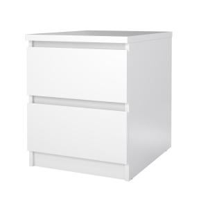 Zobrazit detail zboží: Noční stolek Simplicity 291 bílý lesk (noční stolky)