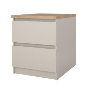 Zobrazit detail zboží: Noční stolek Simplicity 230 kašmír/jackson hickory (Noční stolky)