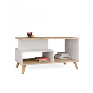 Zobrazit detail zboží: Konferenční stolek Odosa bílý/dub artisan ()