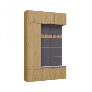 Zobrazit detail zboží: Předsíňová sestava Gaha III 1SZ2W dub artisan ()