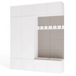 Zobrazit detail zboží: Předsíňová sestava Gaha IV 2SZ2W bílá ()