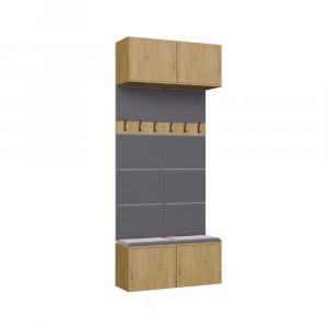 Zobrazit detail zboží: Předsíňová sestava Gaha II 2W dub artisan ()