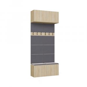 Zobrazit detail zboží: Předsíňová sestava Gaha II 2W dub sonoma ()