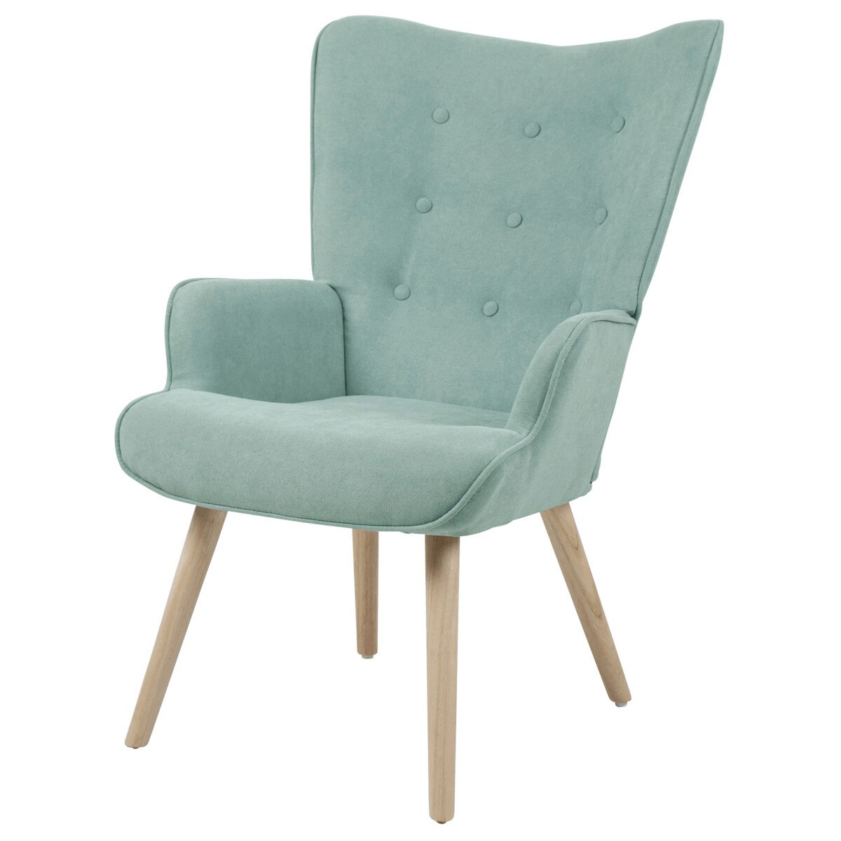 Zobrazit detail zboží: Relaxační křeslo, modrá, látka, AK-301 BLUE2 (Křesla a podnožky)