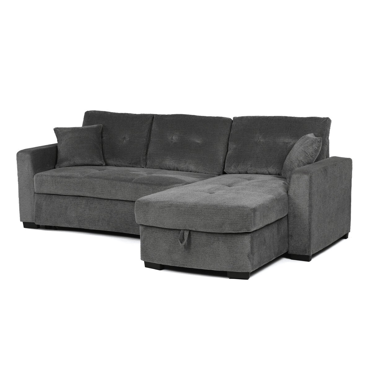 Zobrazit detail zboží: Rohová sedací souprava, šedá látka, ASB-C3990 GREY2 (UNI)