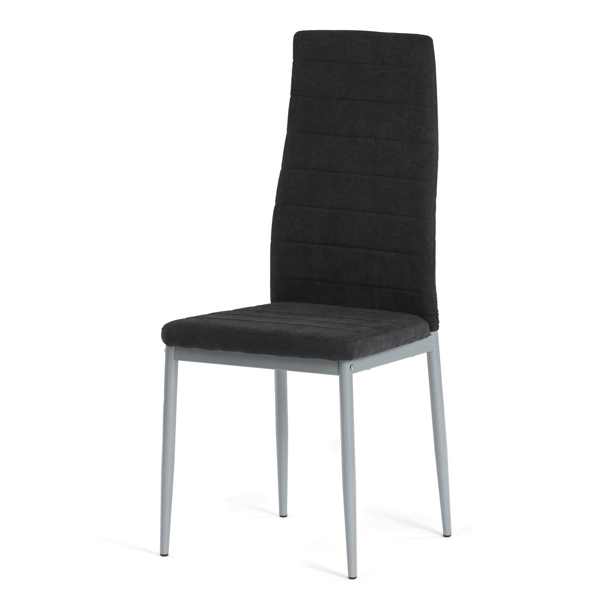 Zobrazit detail zboží: Jídelní židle, černá, látka, DCL-V5031 BK2 (Jídelní židle čalouněné)