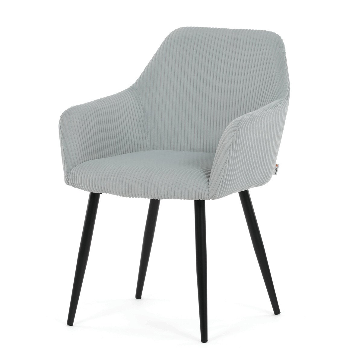 Zobrazit detail zboží: Jídelní židle, modrá, manšestrová látka, DCH-V4009 BLUE6 (Jídelní židle čalouněné)