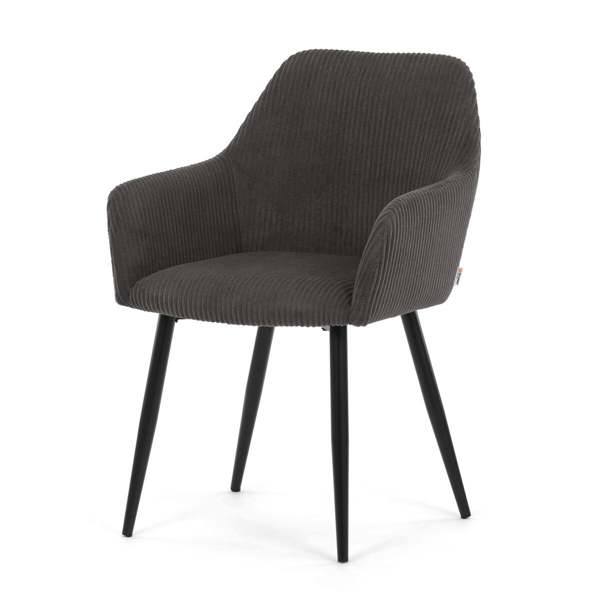 Zobrazit detail zboží: Jídelní židle, šedá, manšestrová látka, DCH-V4009 GREY6 (Jídelní židle čalouněné)