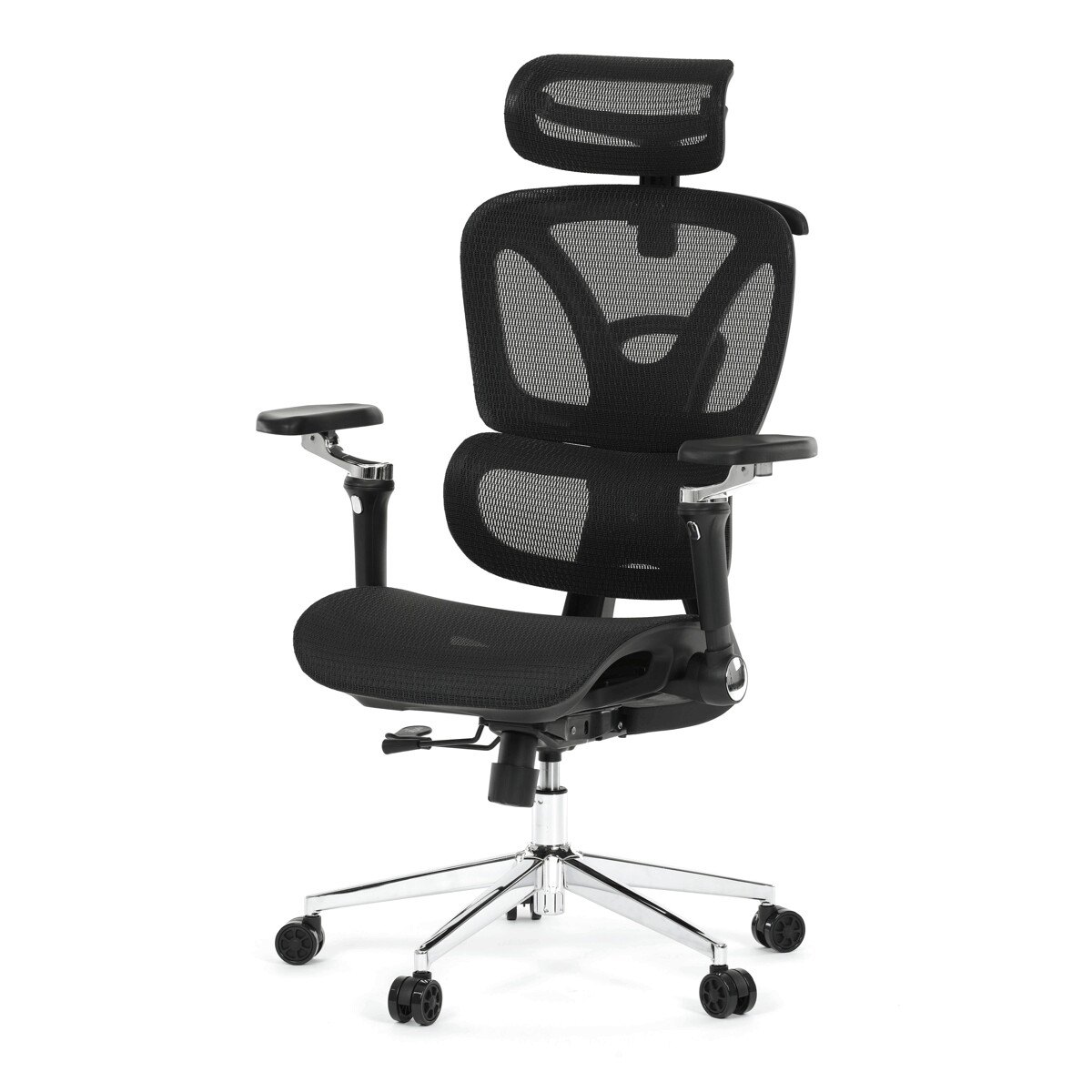 Zobrazit detail zboží: Kancelářská židle, synchronní mechanismus, černá síťovina, KA-B2361 BK (Síťované kancelářské židle)