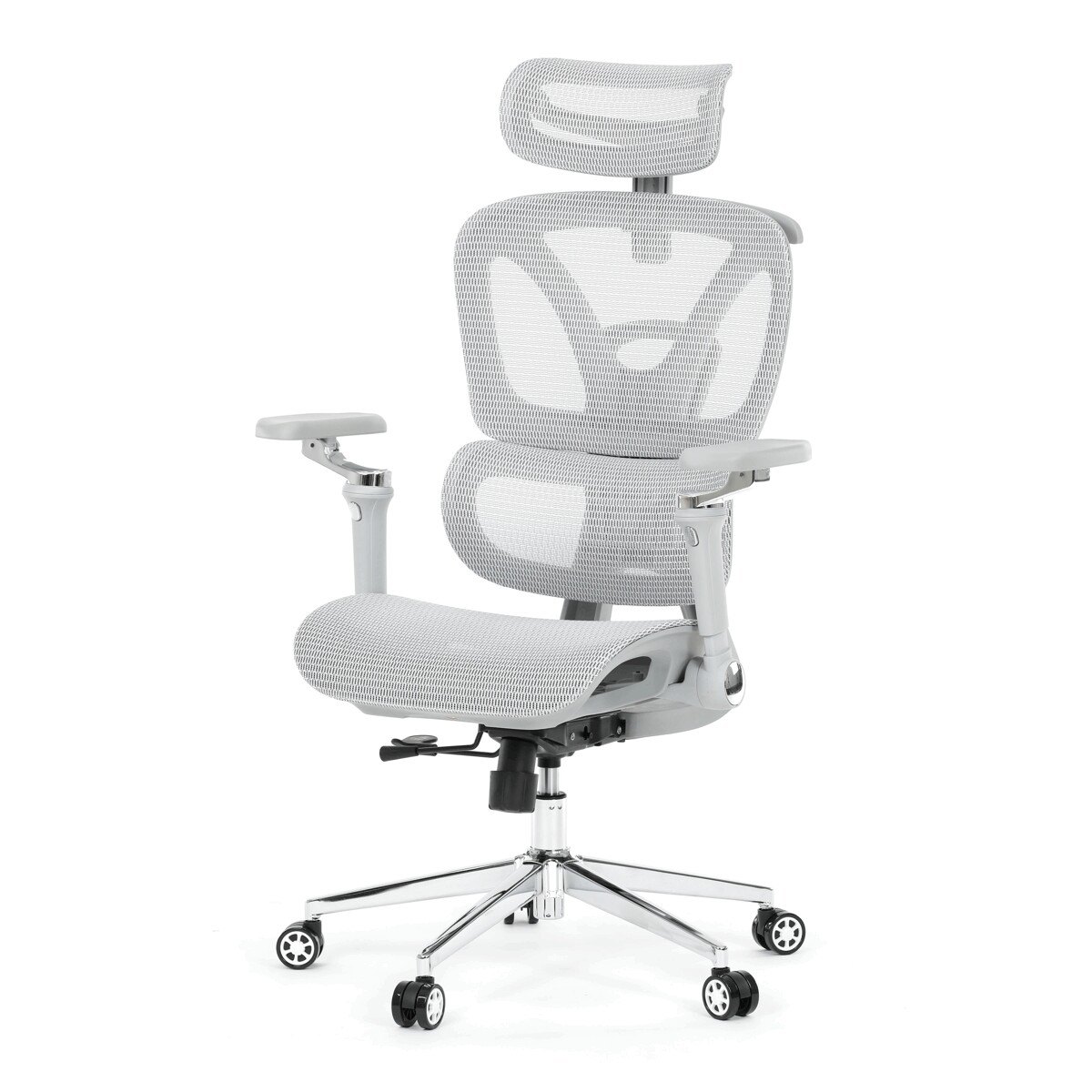 Zobrazit detail zboží: Kancelářská židle, synchronní mechanismus, šedá síťovina, KA-B2361 GREY (Síťované kancelářské židle)