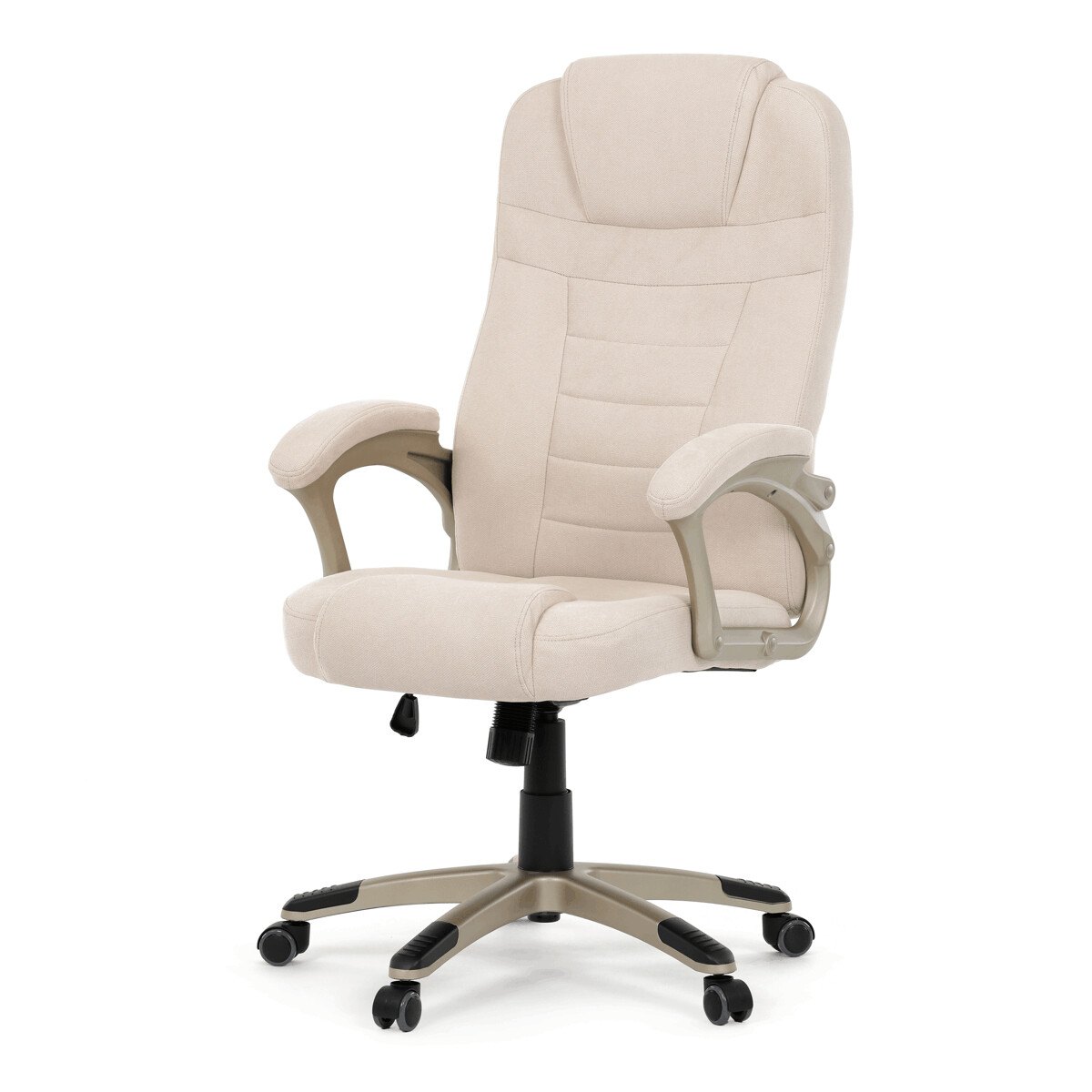 Zobrazit detail zboží: Kancelářské křeslo, houpací mechanismus, béžová látka, KA-C713 CRM2 ()
