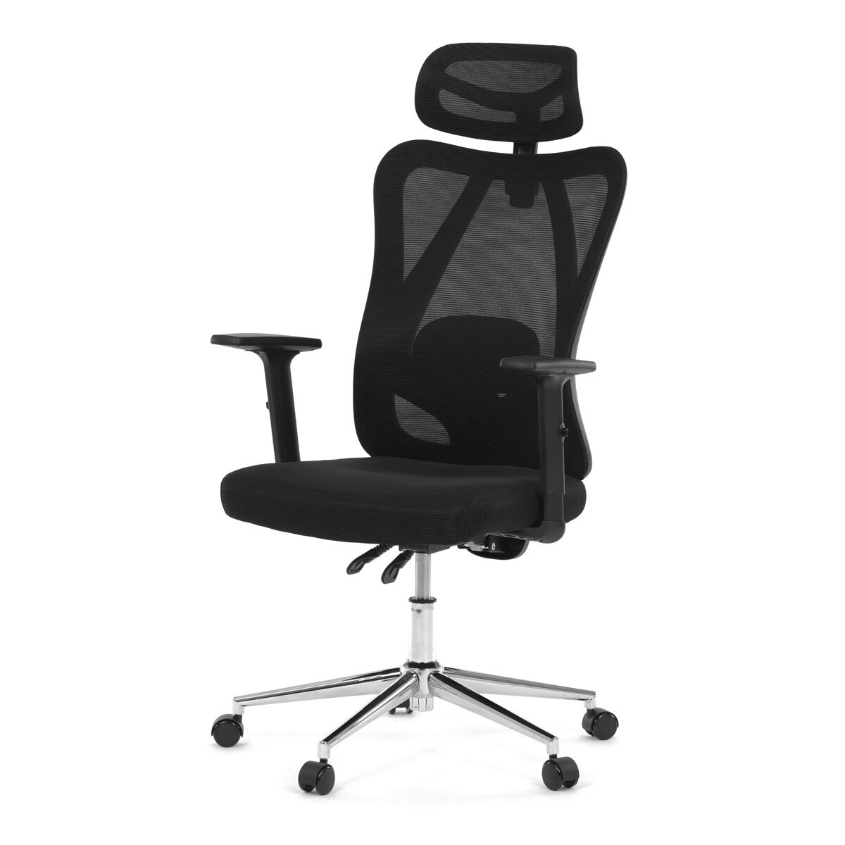 Zobrazit detail zboží: Kancelářská židle, synchronní mechanismus, černá síťovina, KA-R216 BK (Síťované kancelářské židle)