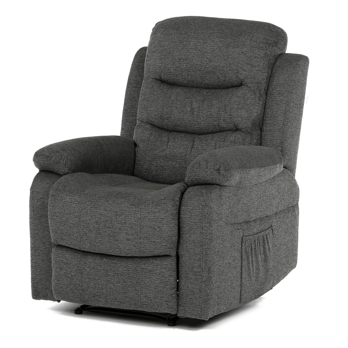 Zobrazit detail zboží: Polohovací křeslo, šedá, látka, TV-4086 GREY2 (Křesla s manuálním polohováním)