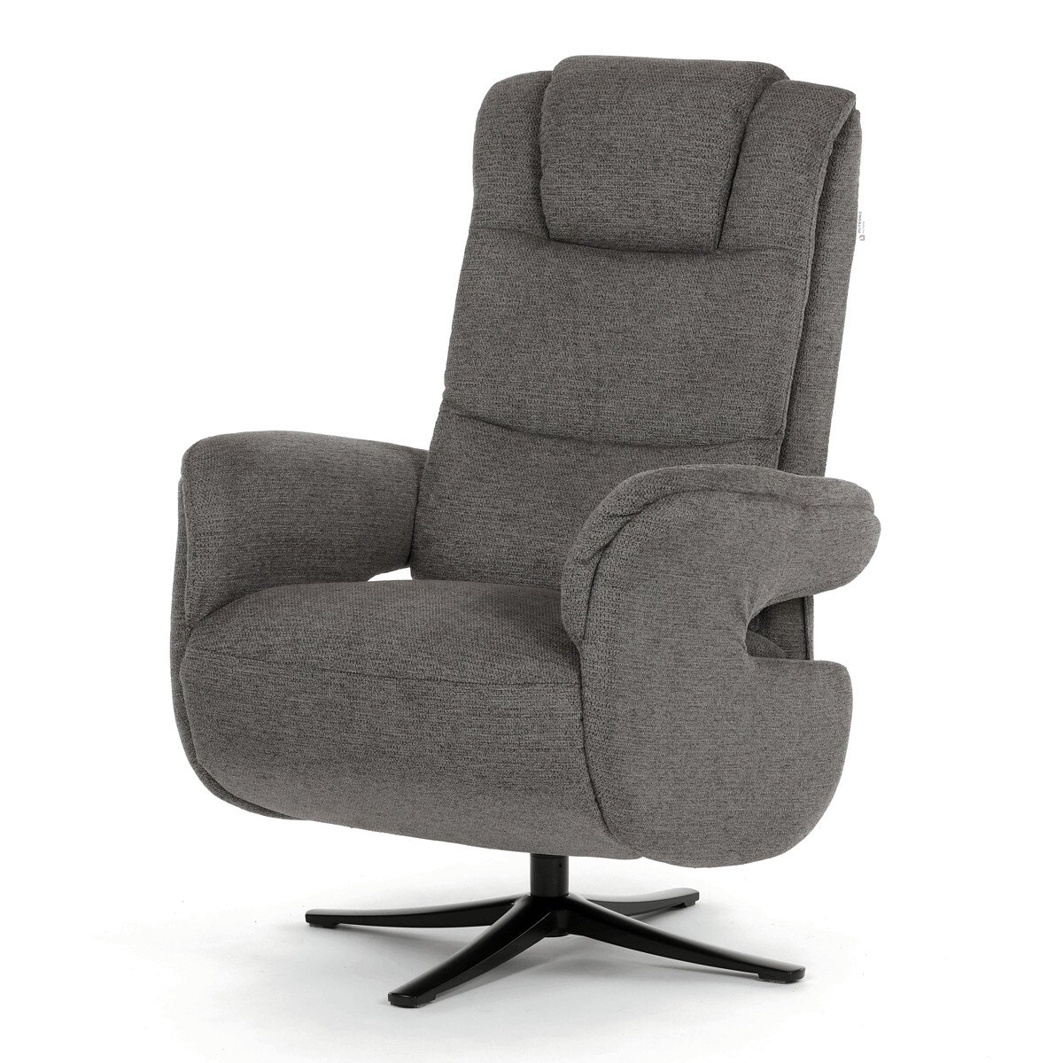 Zobrazit detail zboží: Polohovací křeslo, elektrické zabudované ovládání, šedá, látka, TV-C5590 GREY2 (Křesla s elektrickým polohováním)