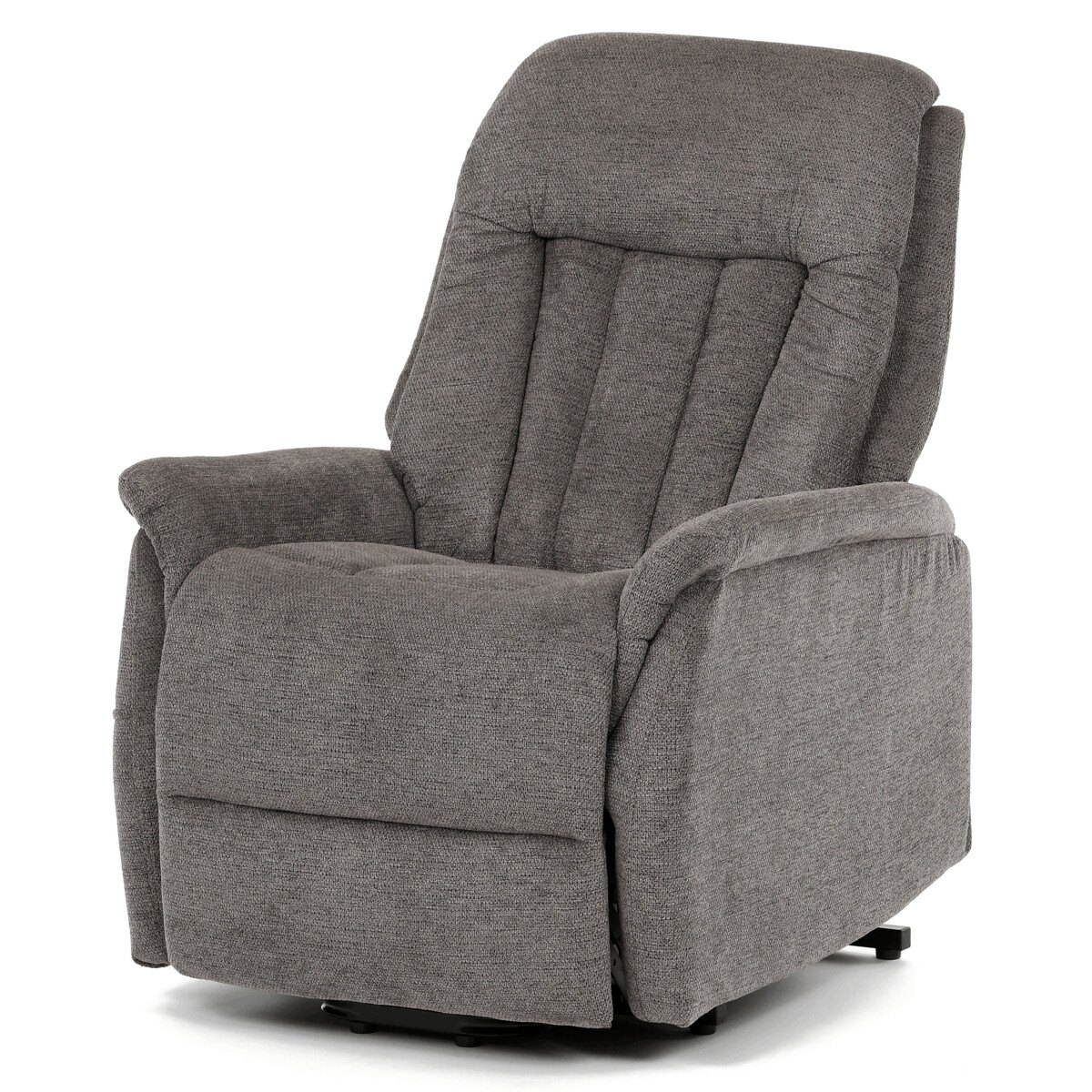 Zobrazit detail zboží: Polohovací křeslo, elektrické zabudované ovládání, šedá, látka, TV-Q8575 GREY2 (Křesla s elektrickým polohováním)
