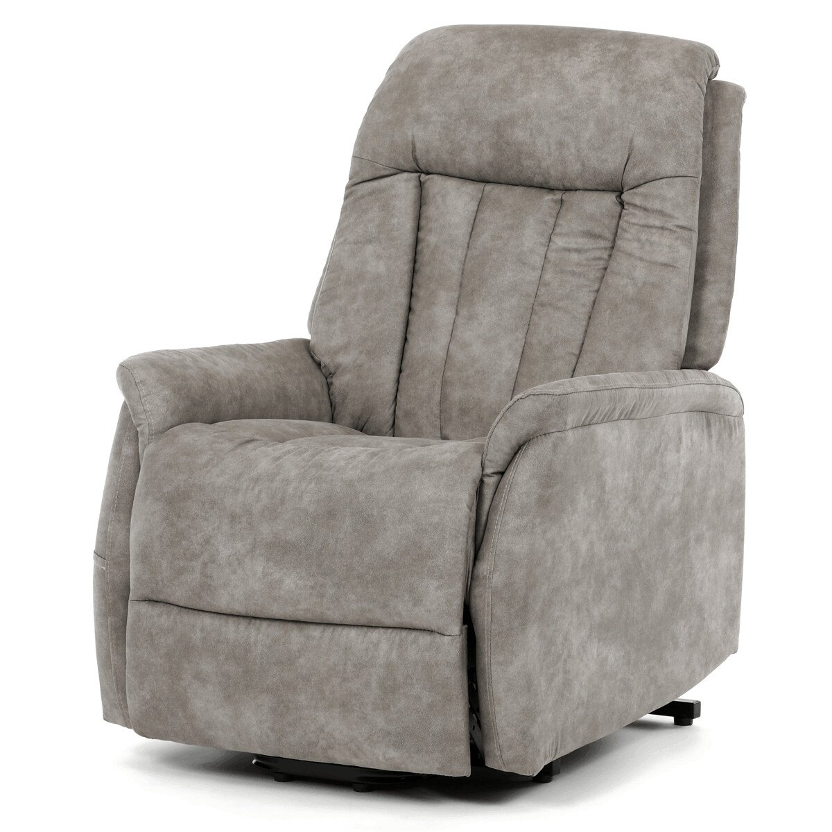 Zobrazit detail zboží: Polohovací křeslo, elektrické zabudované ovládání, šedá, látka vintage, TV-Q8575 GREY3 (Křesla s elektrickým polohováním)