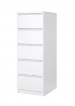 Zobrazit detail zboží: Komoda Simplicity 233 bílý lesk (komody)