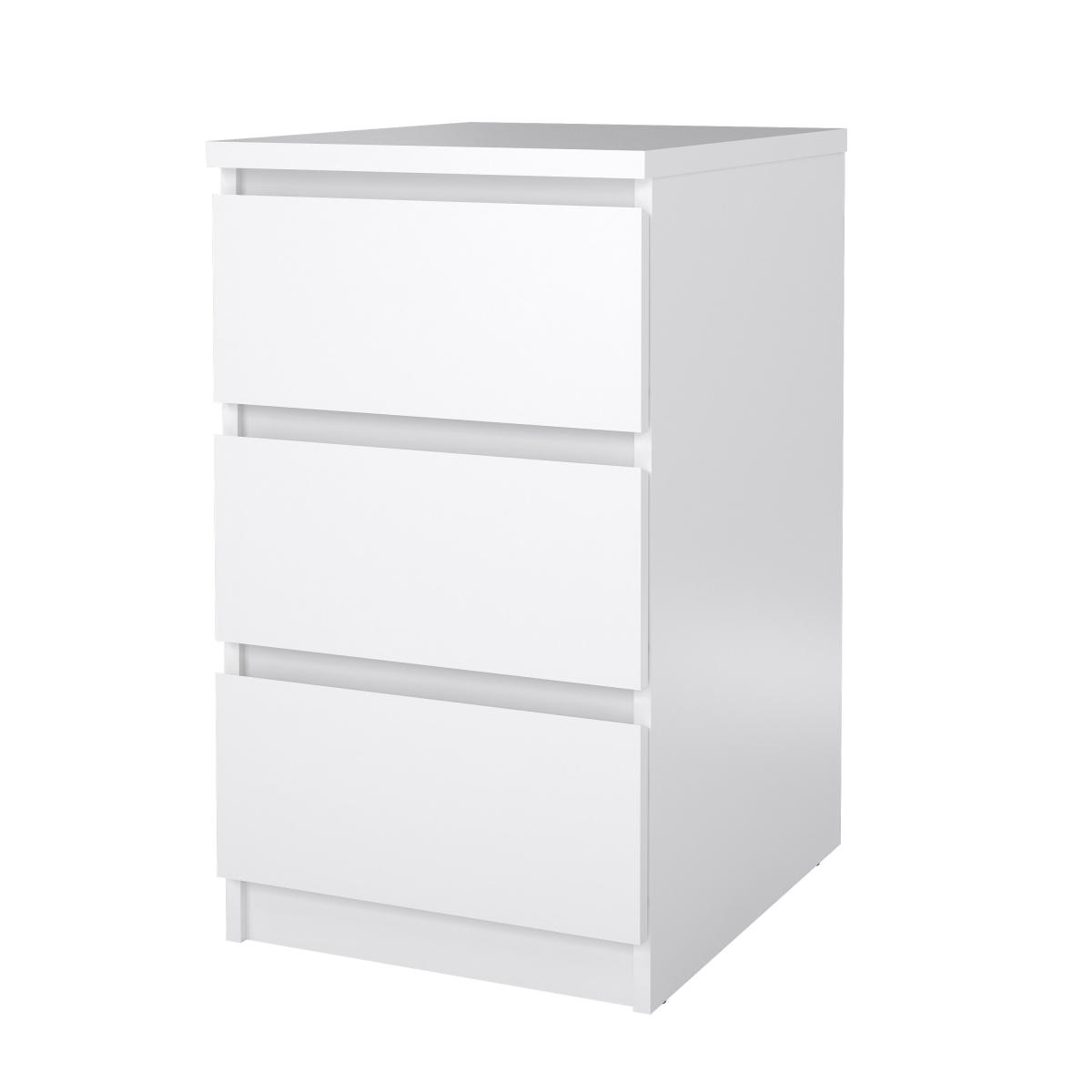 Komoda Simplicity 237 bílý lesk