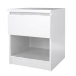 Zobrazit detail zboží: Noční stolek Simplicity 238 bílý lesk (noční stolky)