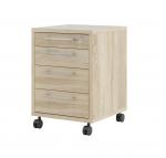 Zobrazit detail zboží: Kontejner na kolečkách Office 419 dub sonoma (Office)