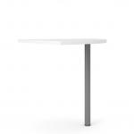 Zobrazit detail zboží: Rohová deska stolu Office 458 bílá/silver grey (Office)