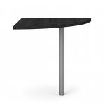Zobrazit detail zboží: Rohový díl ke stolu Office 458 černá/silver grey (Office)