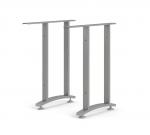 Zobrazit detail zboží: Rohové nohy stolu Office 438 silver grey (Office)