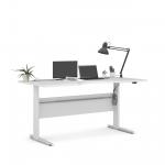 Zobrazit detail zboží: Výškově nastavitený psací stůl Office 80400/320 bílá/bílá (Office)
